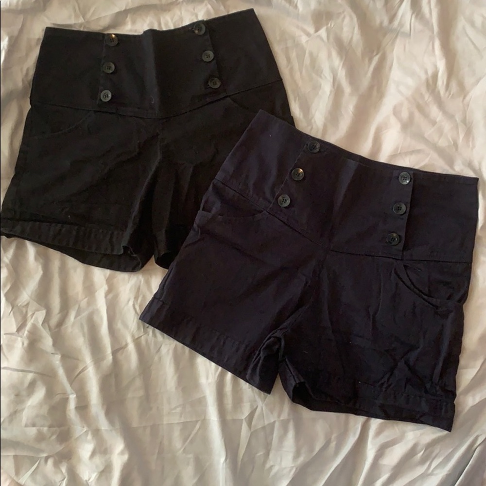 2 pairs Old Navy high waisted old navy shorts